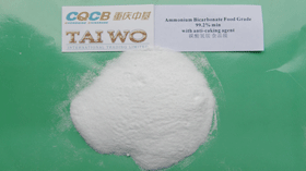 Ammonium Bicarbonate Food Grade 99.2% min with anti-caking agent